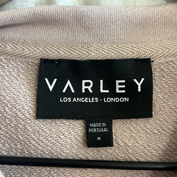 VARLEY Manning Sweat Sepia Rose Pullover Sweater Sweatshirt Size Mediun - Picture 7 of 9